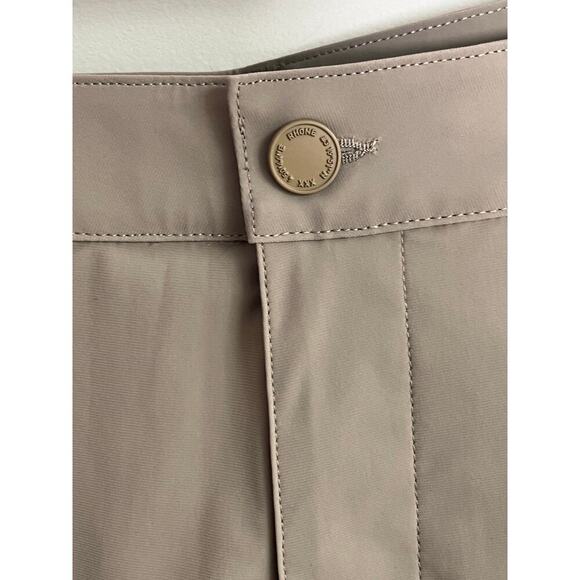 Rhone's 8" Mid-Rise Flat Front Casual Resort Chino Short Khaki Men's Size 35 NWT - Picture 5 of 10